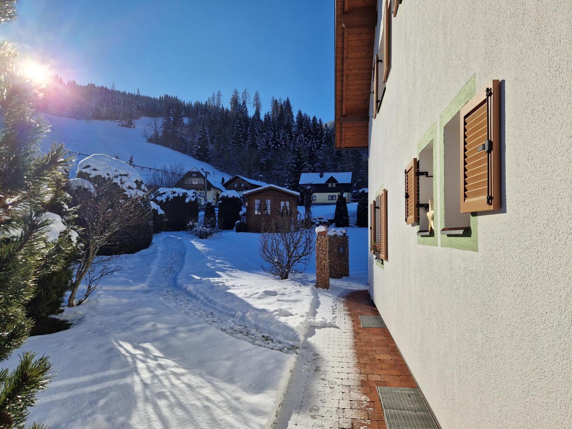 Appartement Bergtraeume Haus Exterior foto