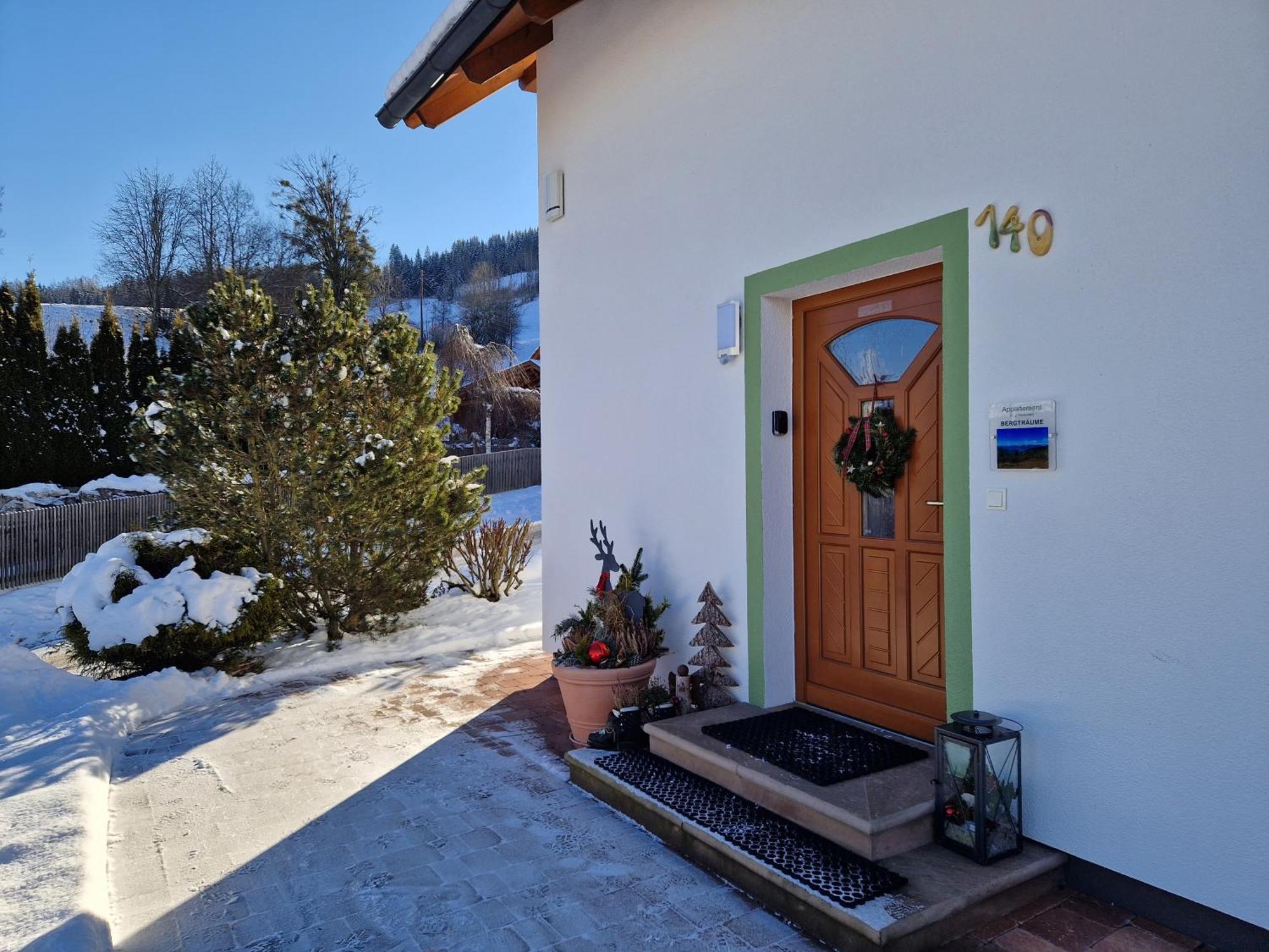 Appartement Bergtraeume Haus Exterior foto